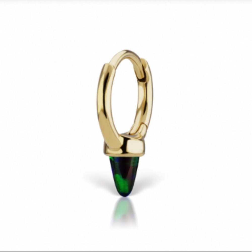 6.5MM SINGLE SHORT BLACK OPAL SPIKE